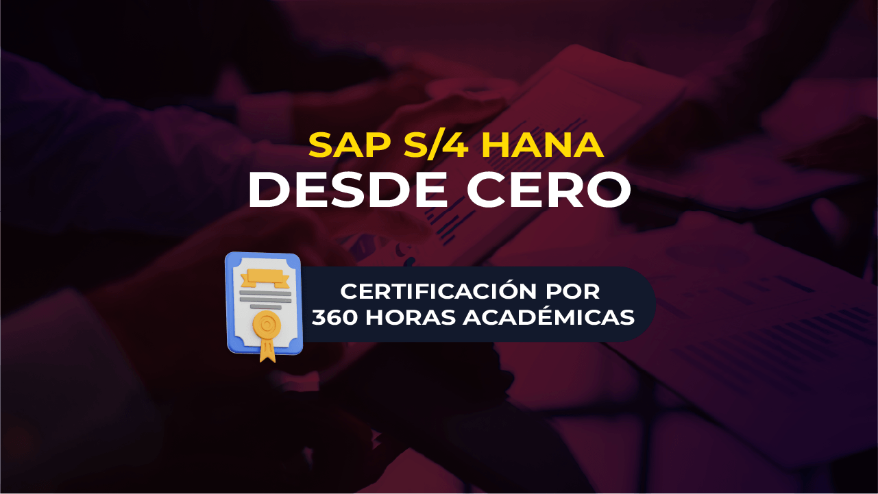 SAP S/4 HANA DESDE CERO
